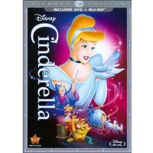 Cinderella (Diamond Edition) (DVD + Blu-ray) Includes Slip Cover Disney